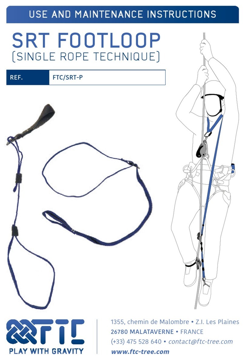 FTC SRT FOOTLOOP Use and maintenance instructions FTC SRT FOOTLOOP Use and maintenance instructions