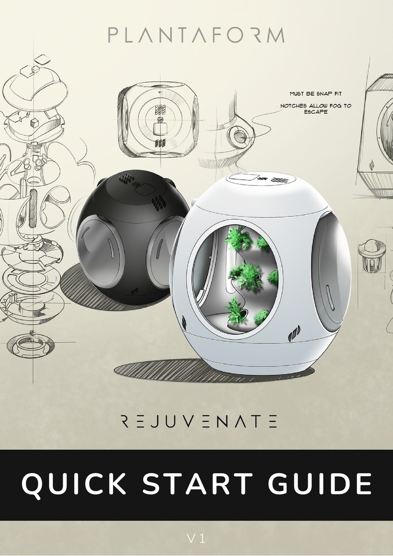 PLANTAFORM Rejuvenate quick start guide
