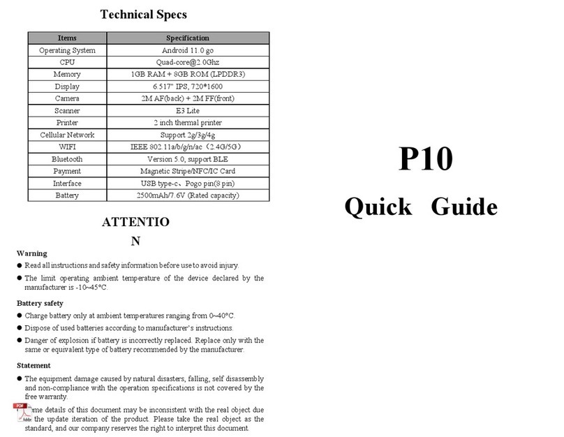 KOZEN P10 quick guide
