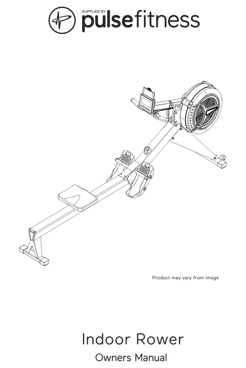 Pulse fitness 292D-AAA owner's manual