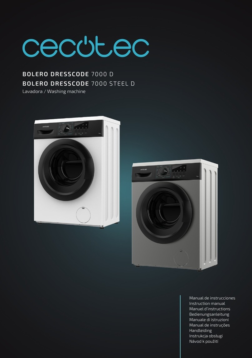 cecotec BOLERO DRESSCODE 7000 D instruction manual