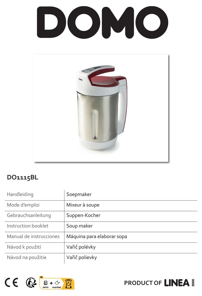 Linea 2000 DOMO DO1115BL User manual