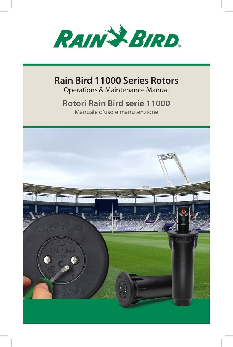 Rain Bird 11000 Series Manual