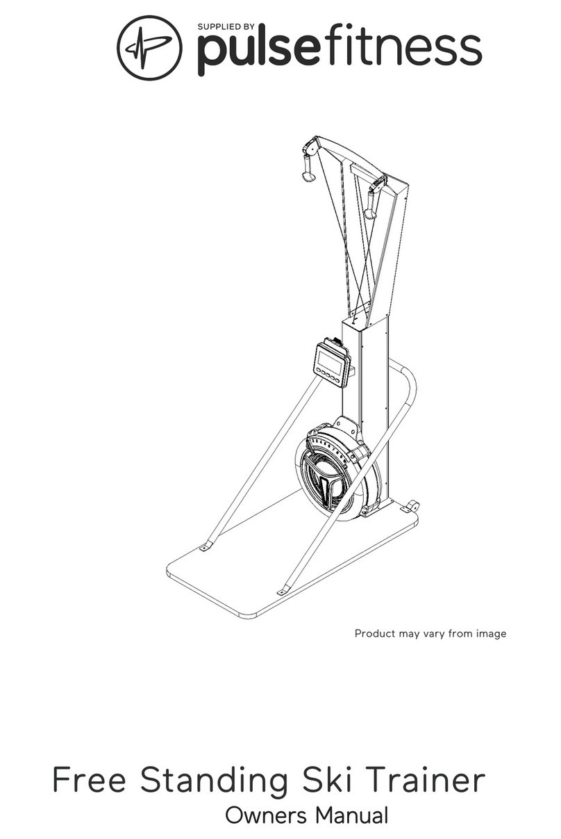 Pulse fitness 206D-AAA owner's manual
