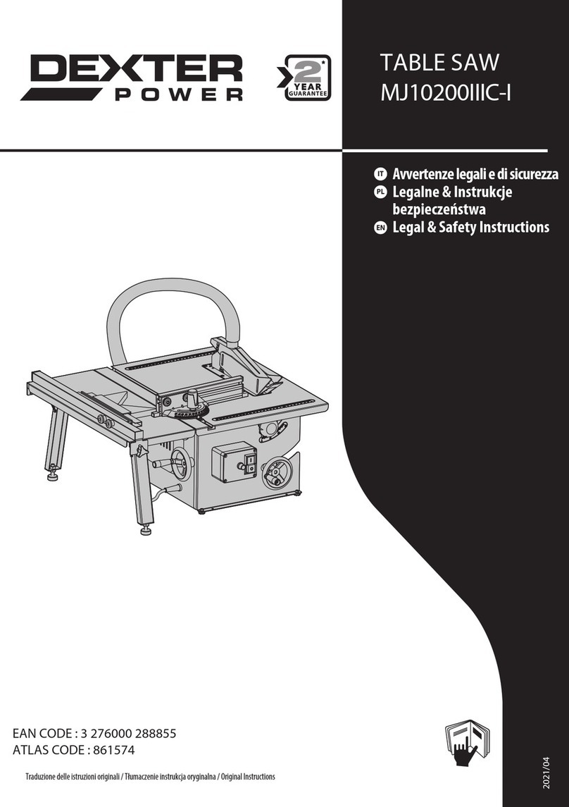 Dexter Power MJ10200IIIC-I Installation instructions