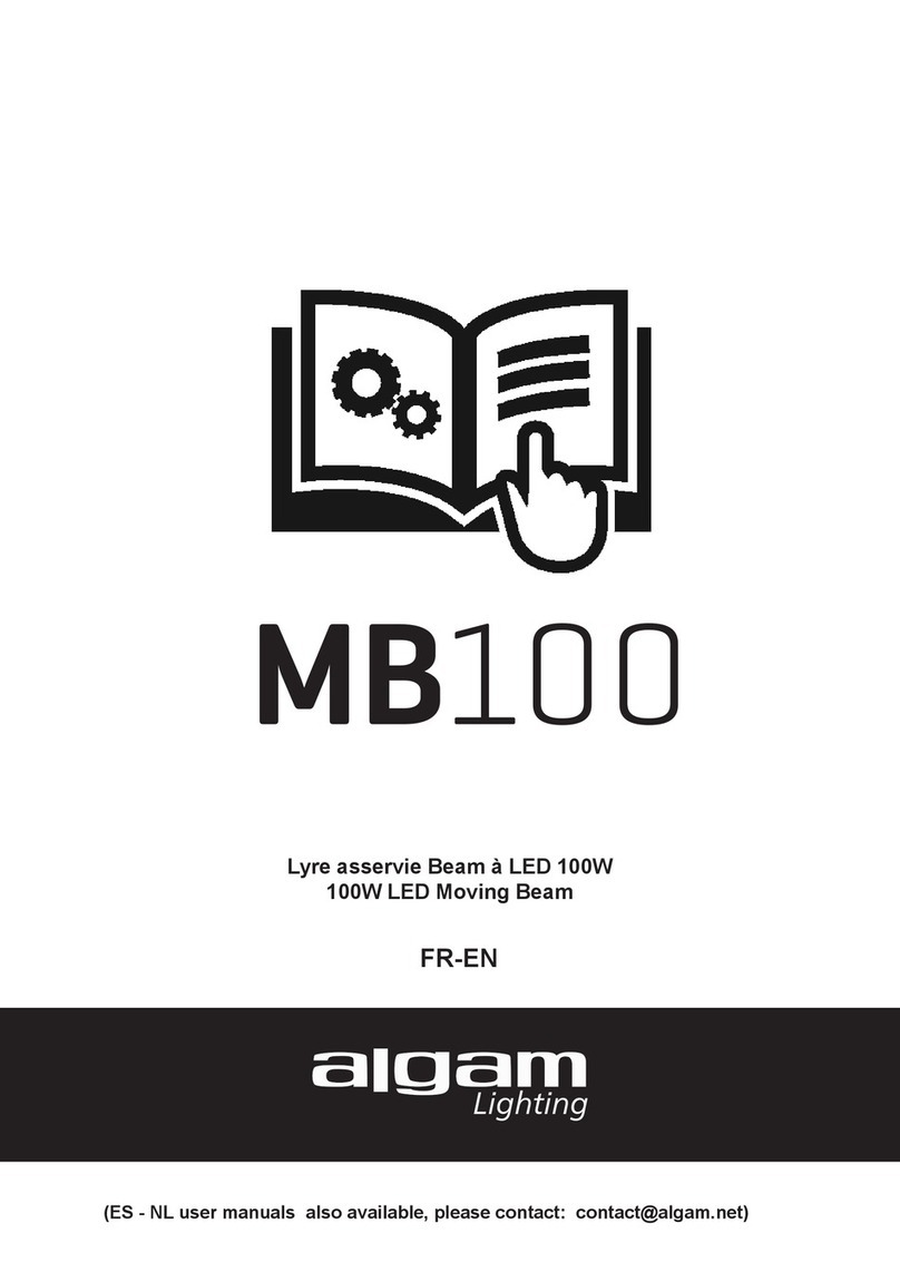 Algam Lighting MB100 User manual