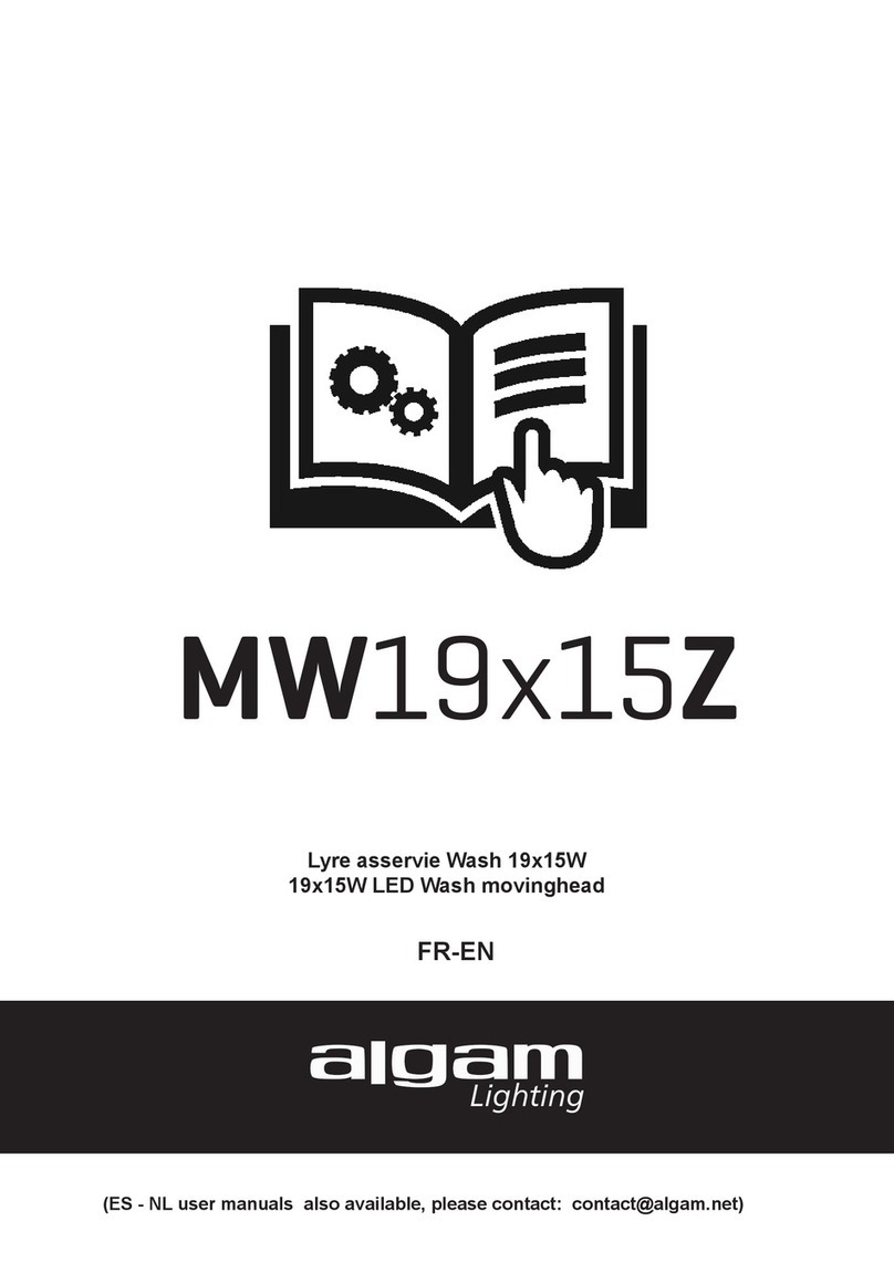 Algam Lighting MW19X15Z User manual
