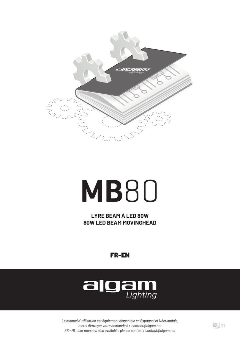 Algam Lighting MB80 User manual