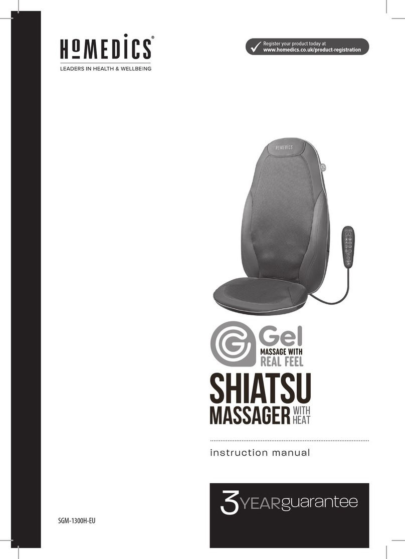 HoMedics SGM-1300H-EU instruction manual