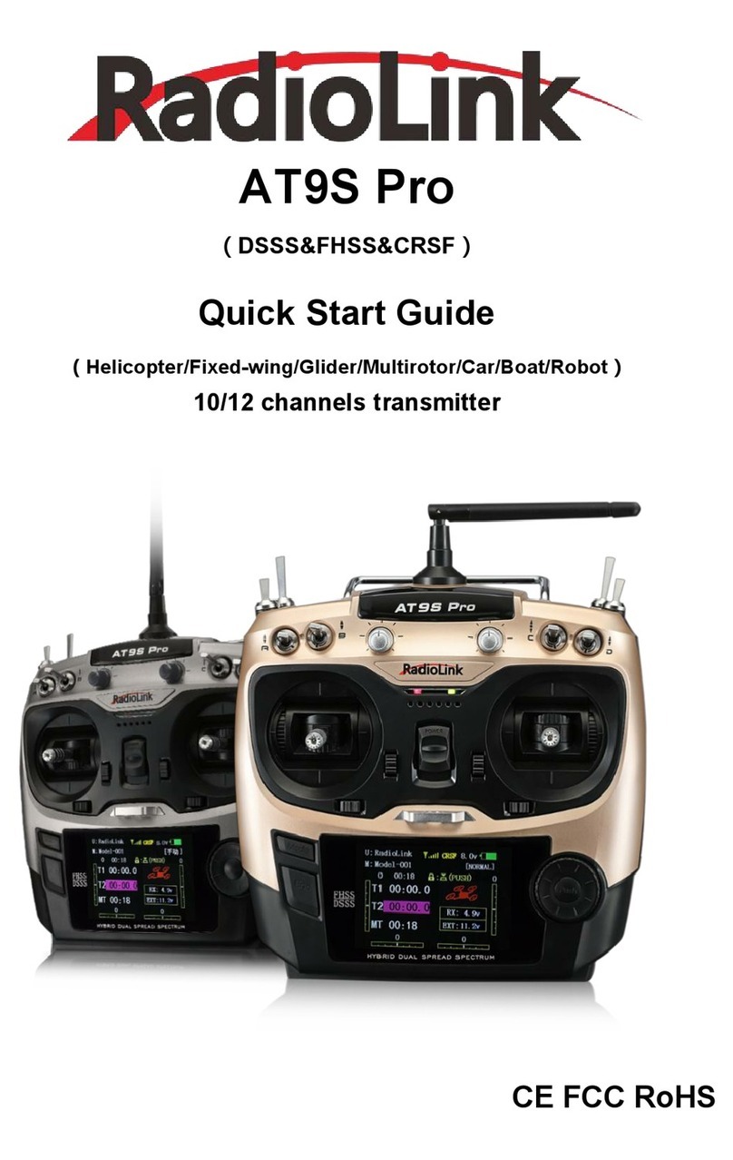 RadioLink AT9S PRO quick start guide