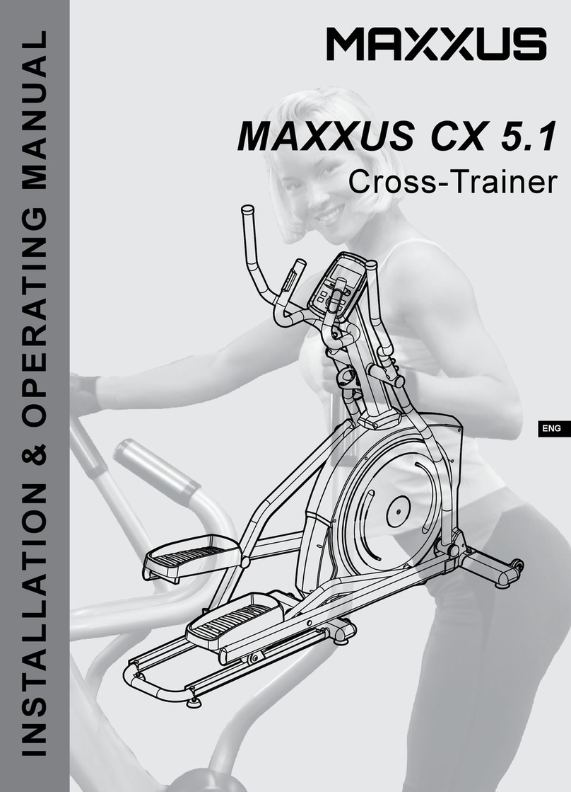 Maxxus CX 5.1 Installation instructions