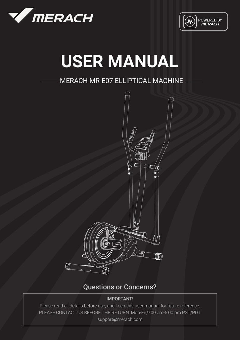 Merach MR-E07 user manual
