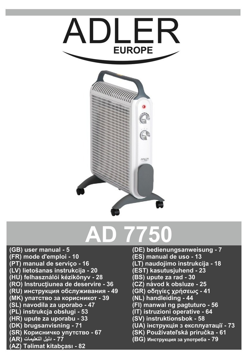 Adler AD 7750 user manual