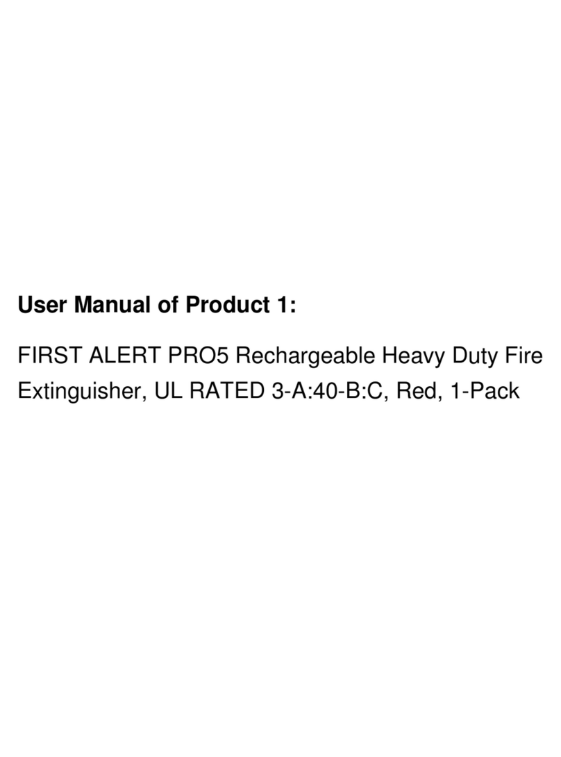 First Alert FE4A60BC User manual