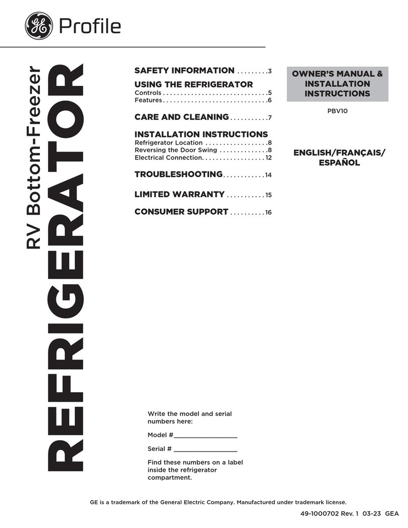 GE PBV10 Original instructions