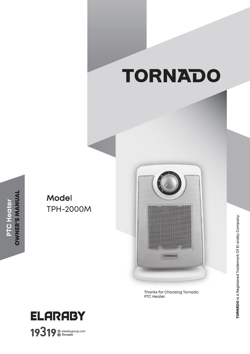ELARABY TORNADO TPH-2000M owner's manual