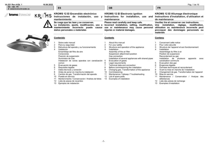 Kromschroeder 12 EI manual