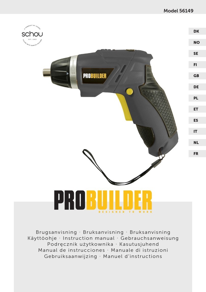Schou PROBUILDER 56149 instruction manual