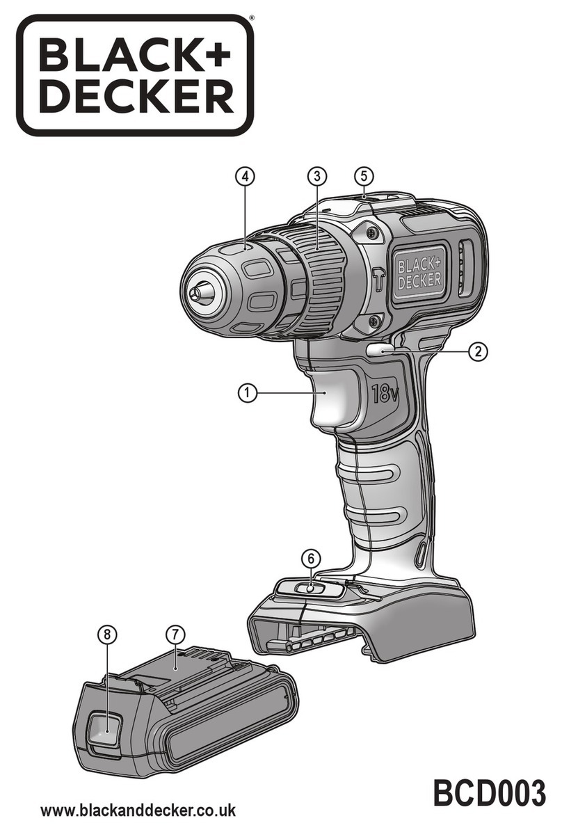 Black & Decker BCD003 User manual