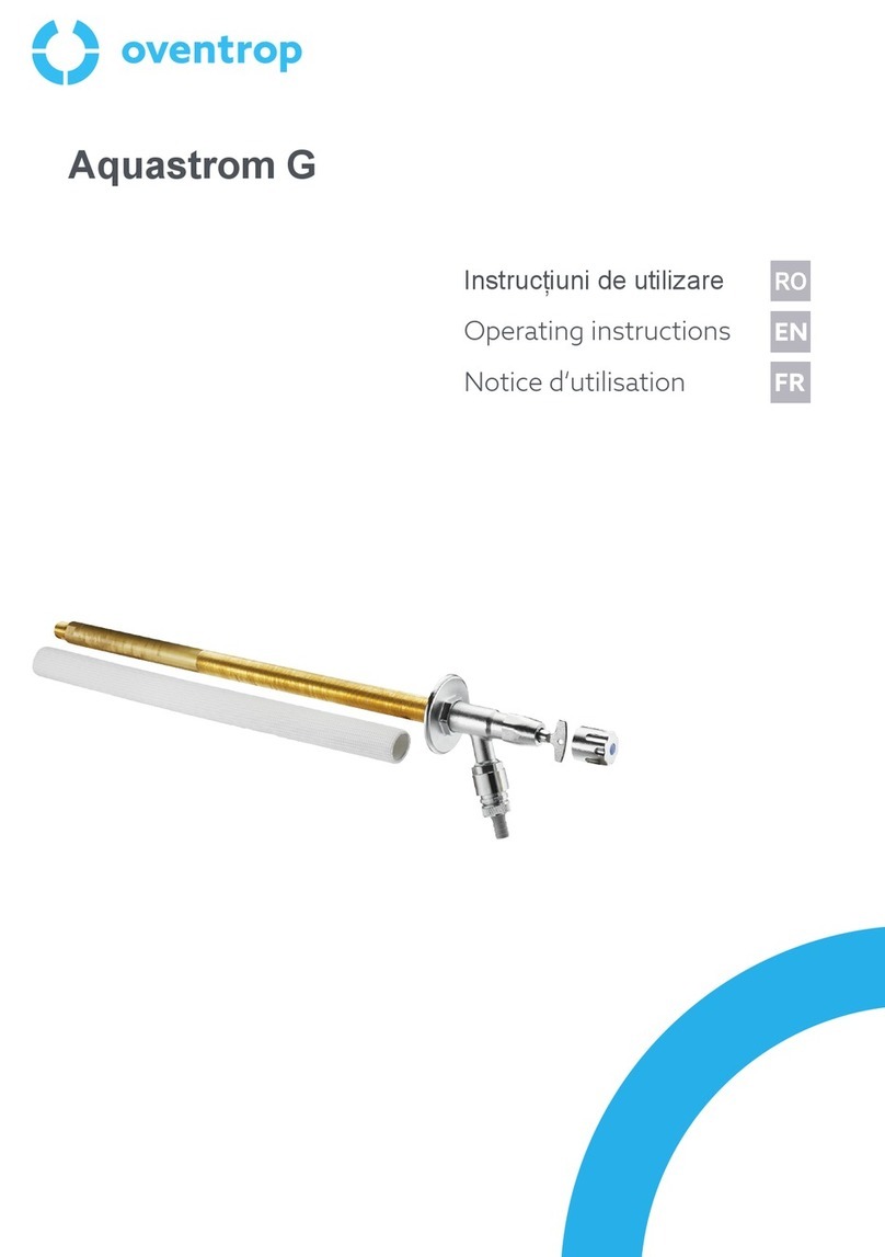 oventrop Aquastrom G User manual