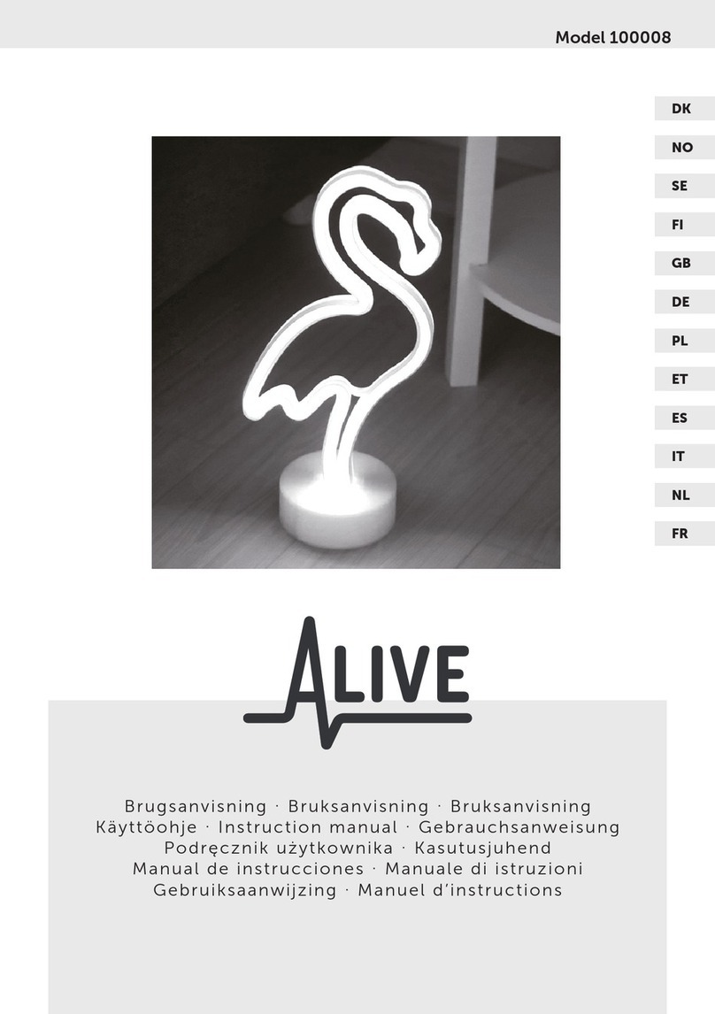 Schou ALIVE 100008 instruction manual