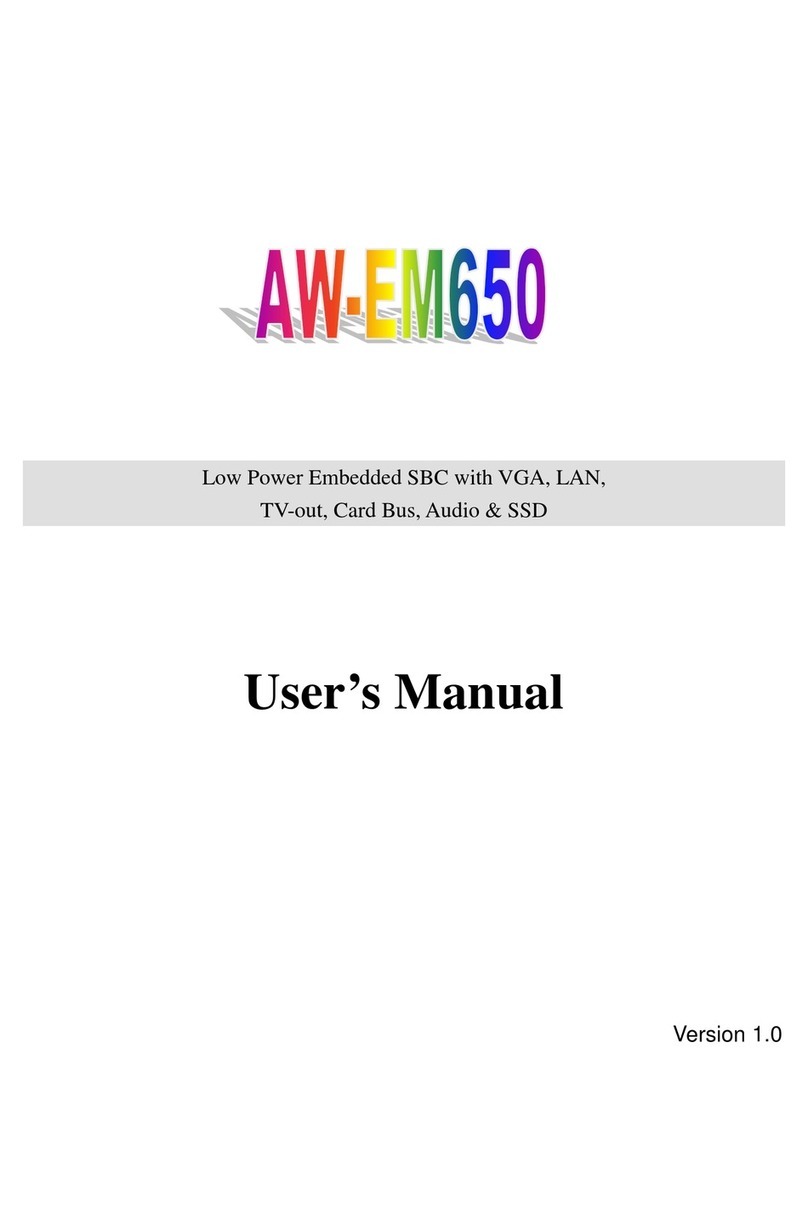Aewin AW-EM650 Series User manual