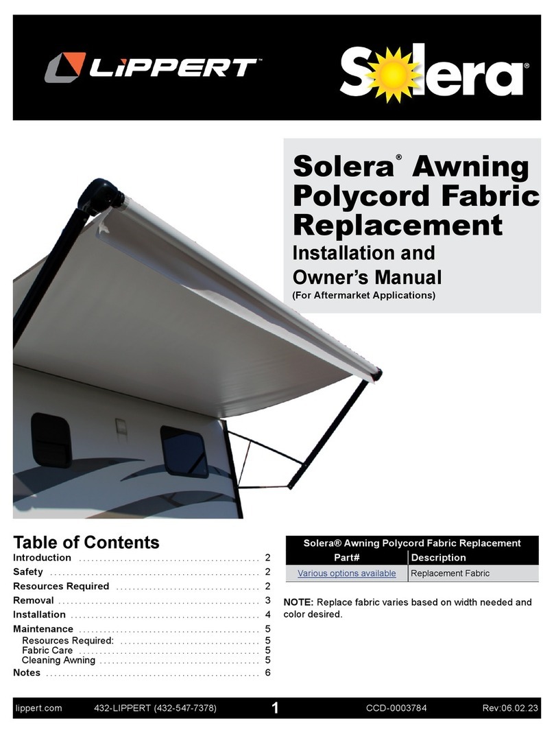 Lippert Solera Power Installation instructions