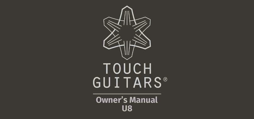 TOUCH GUITARS U8 User manual