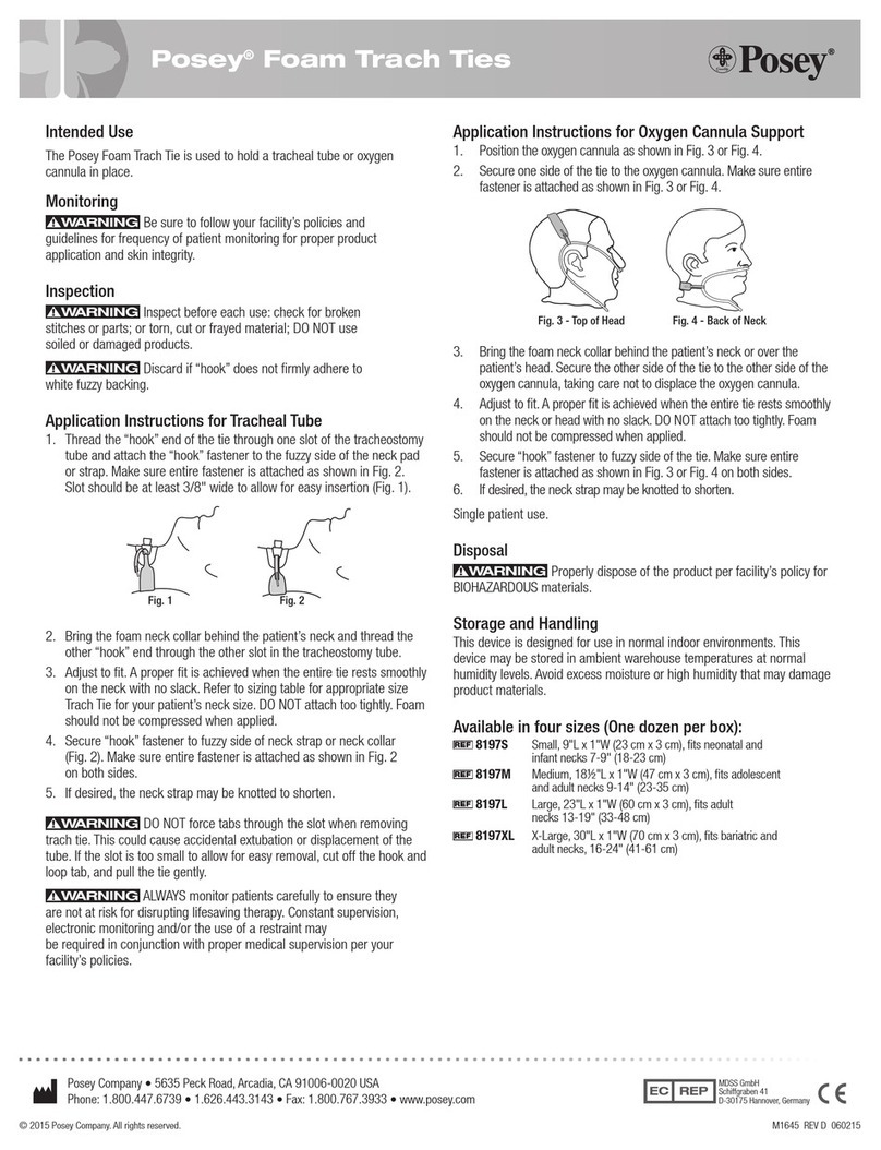 Posey 8197S User manual