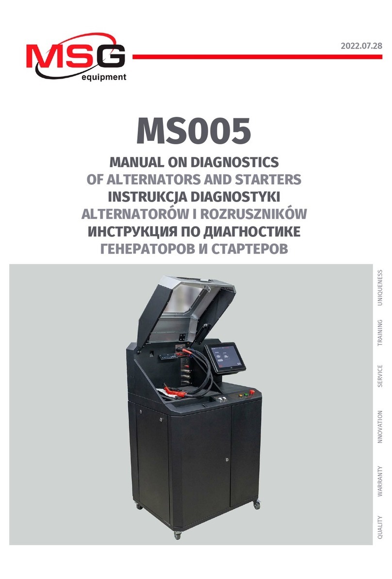 MSG MS005 manual