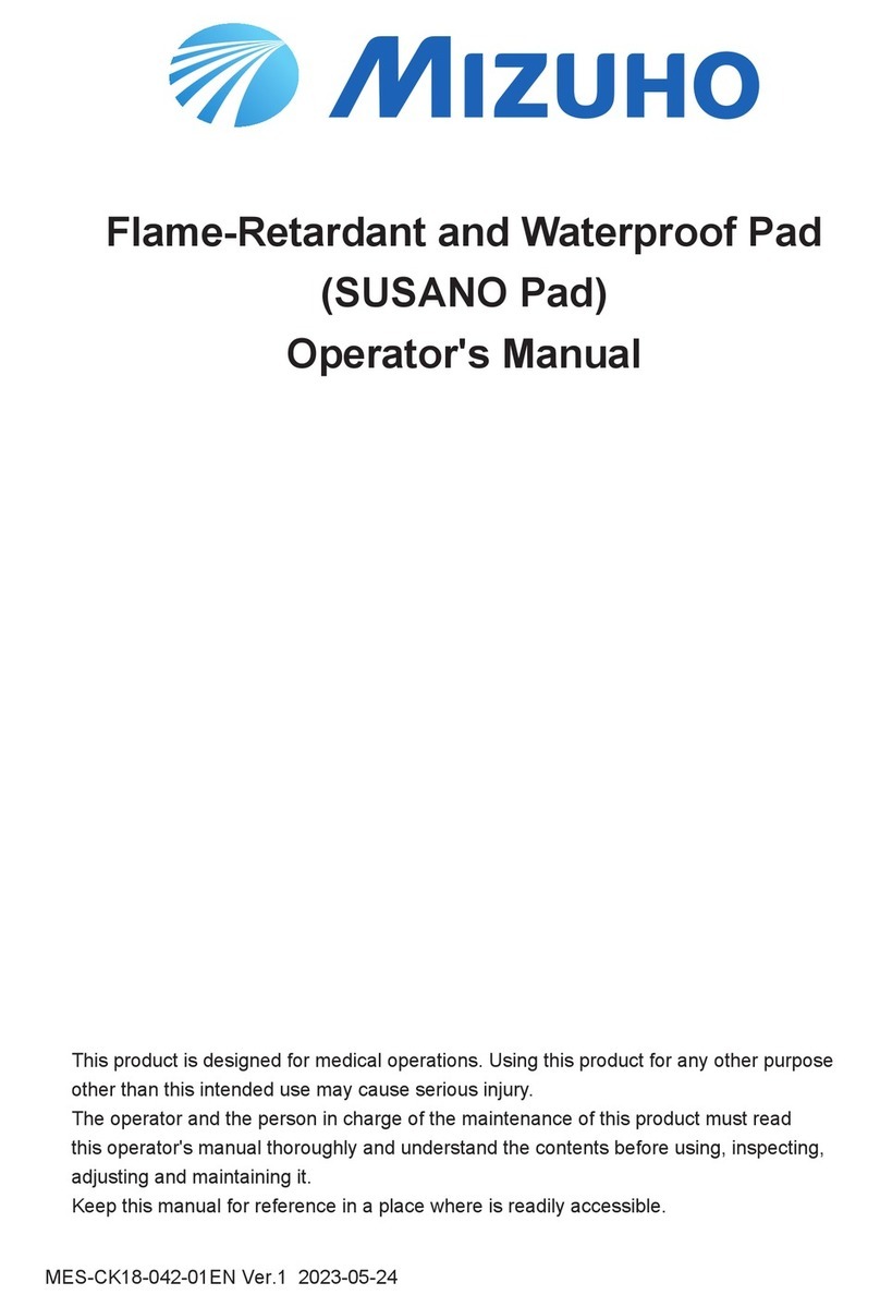 Mizuho SUSANO Pad User manual