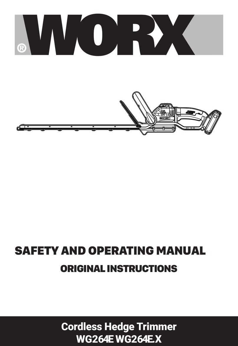 Worx WG264E Installation manual