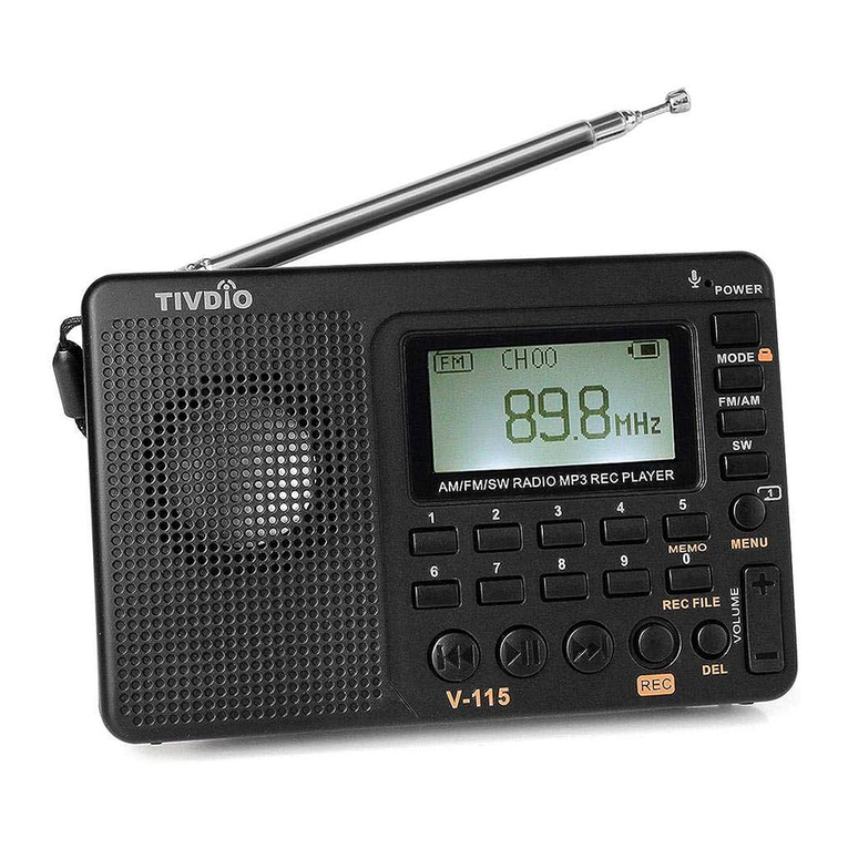 Tivdio V-115 user manual