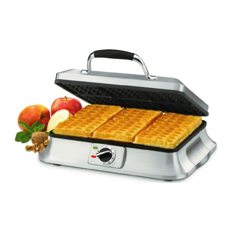 Cuisinart WAF6 - Traditional Waffle Maker user manual