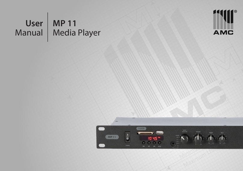 AMC MP 11 user manual