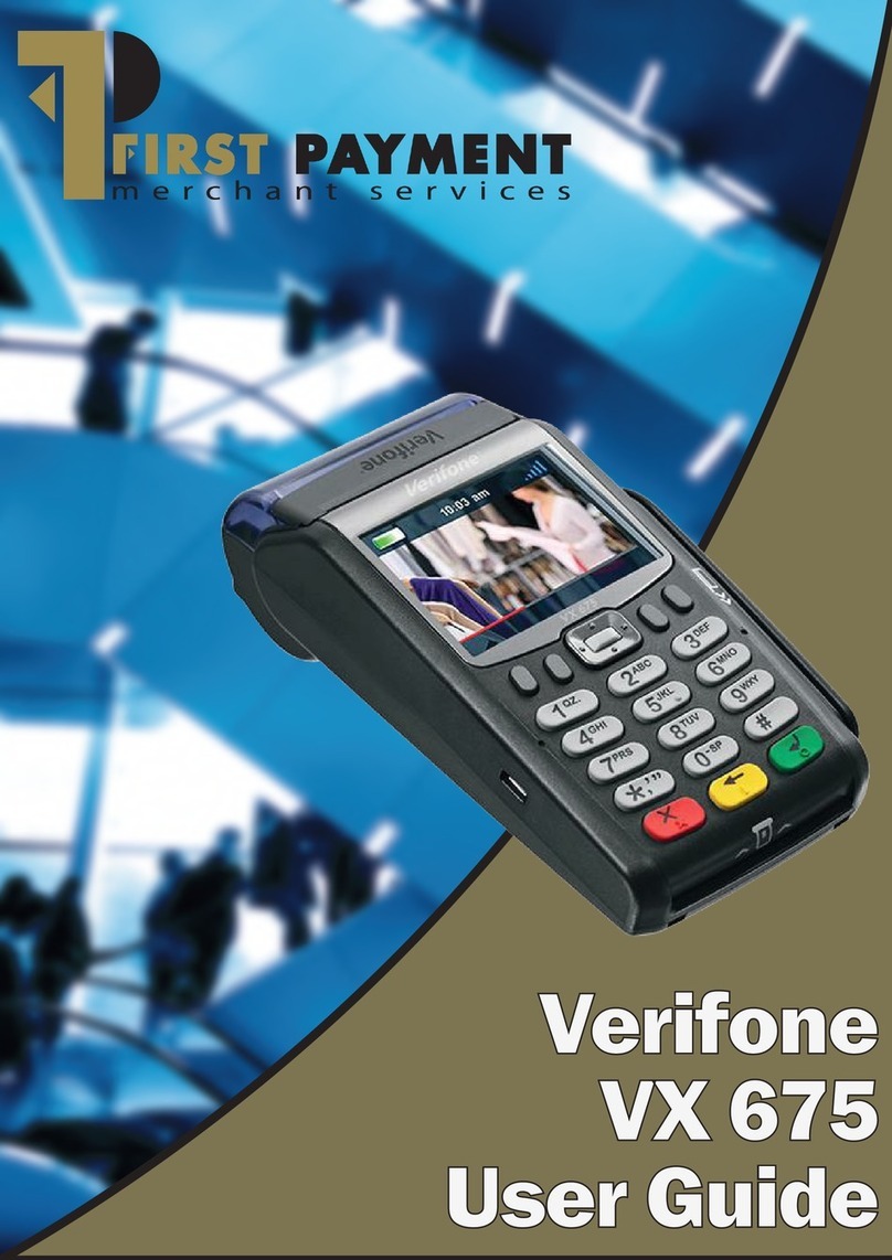 VeriFone VX 675 User manual VeriFone VX 675 User manual