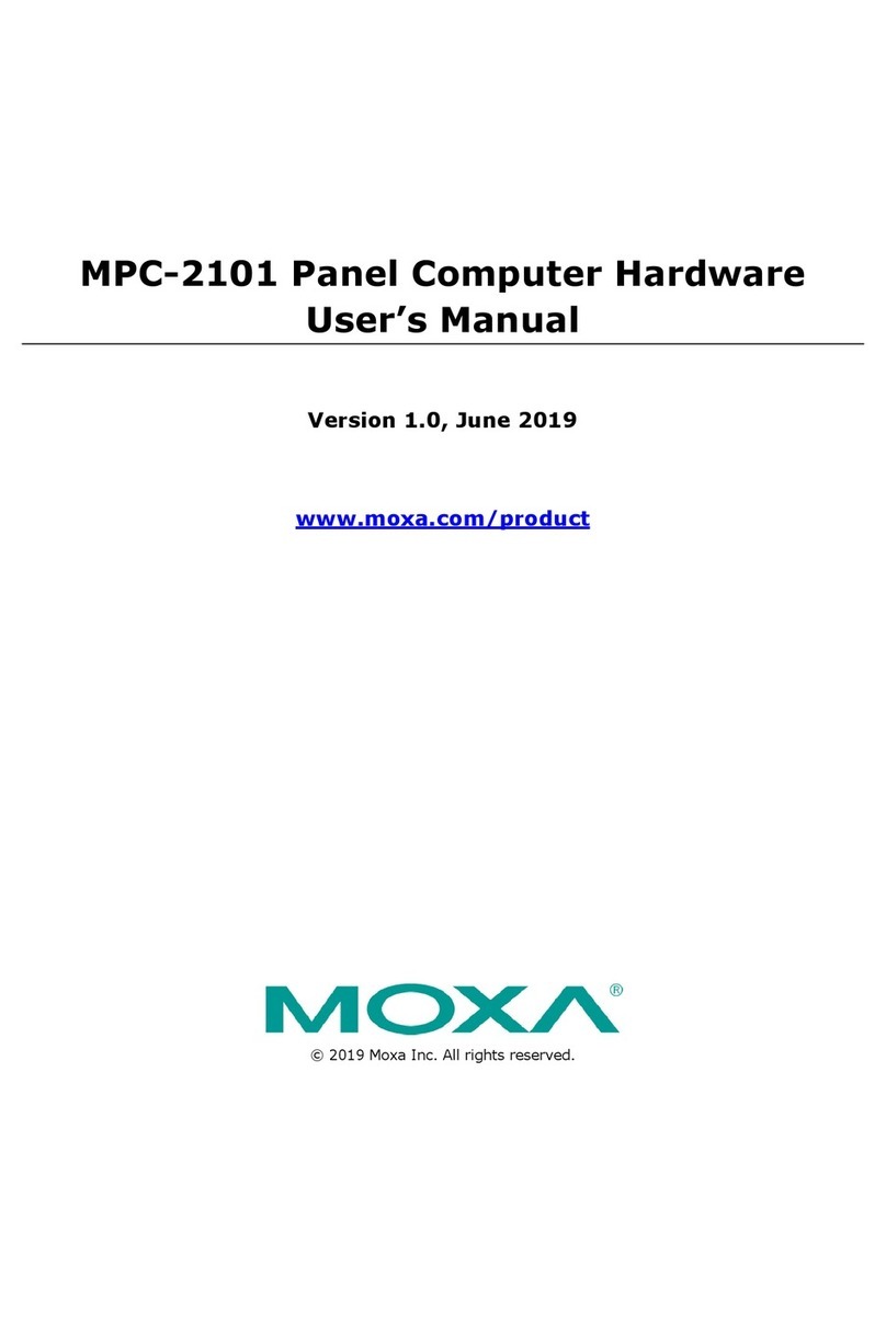 Moxa Technologies MPC-2101 Series user manual