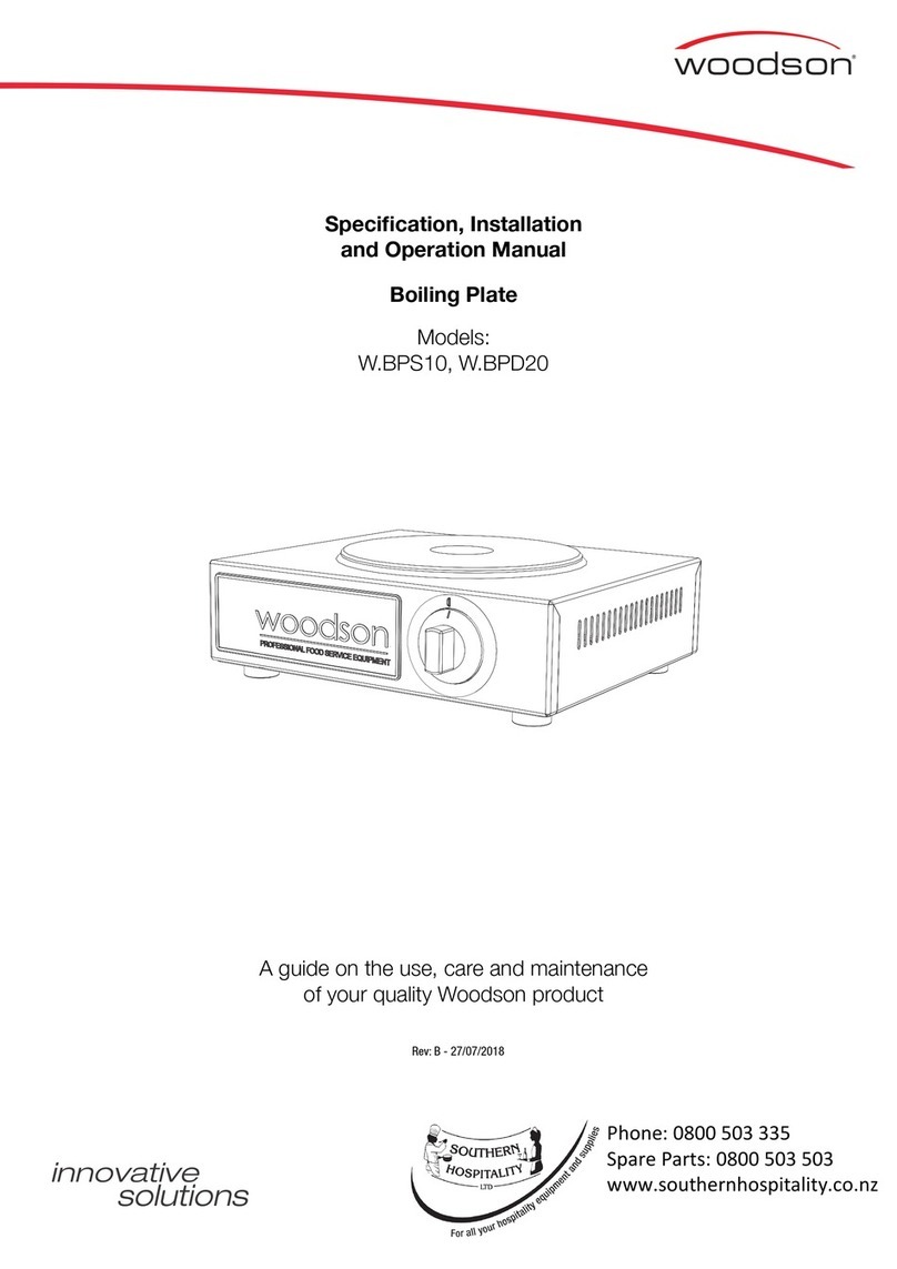 Woodson WBPS10 Operation manual