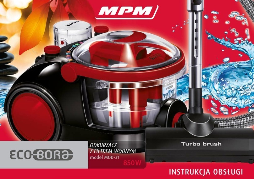 MPM ECO-BORA MOD-31 User manual