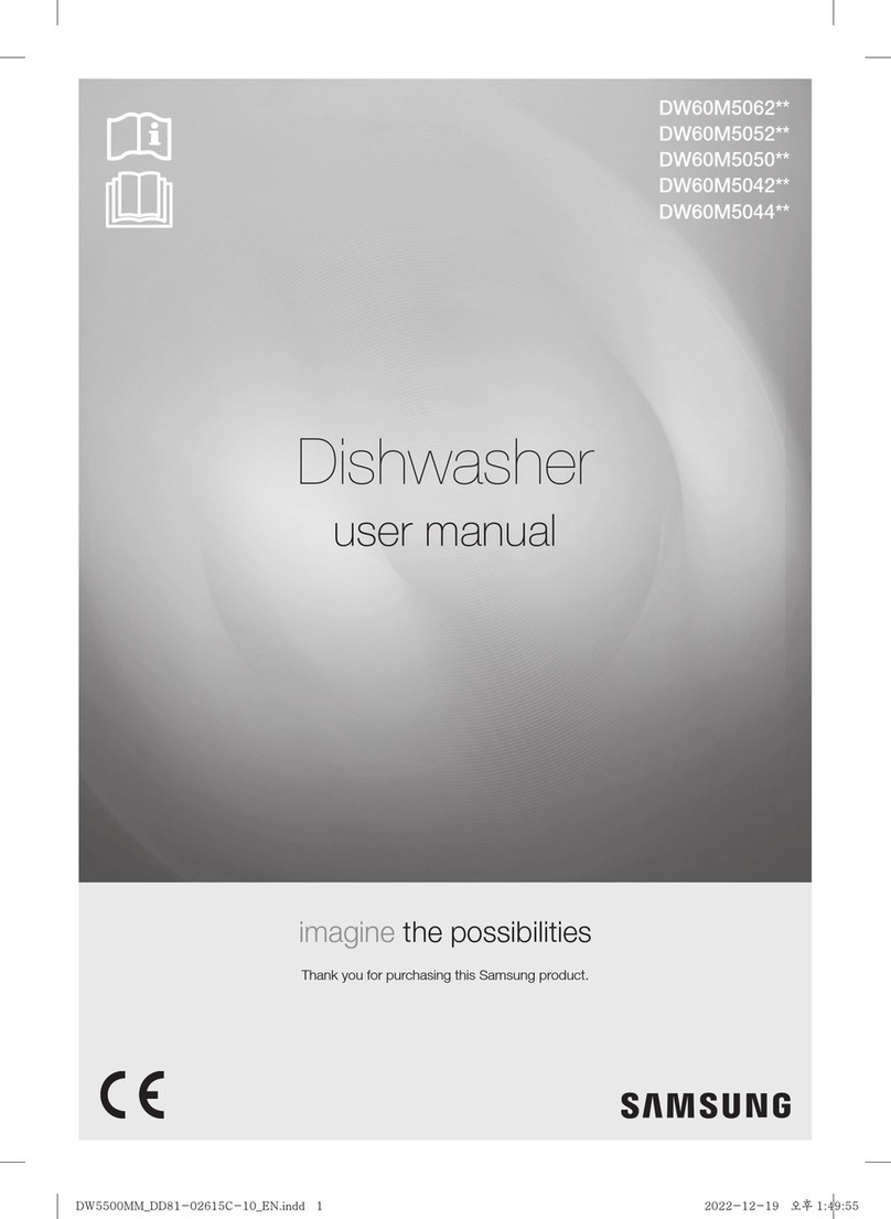 Samsung DW60M5044 Series User manual