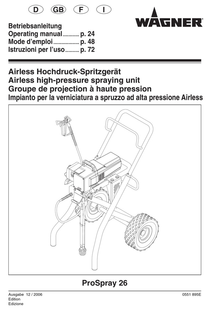 WAGNER ProSpray 26 User manual