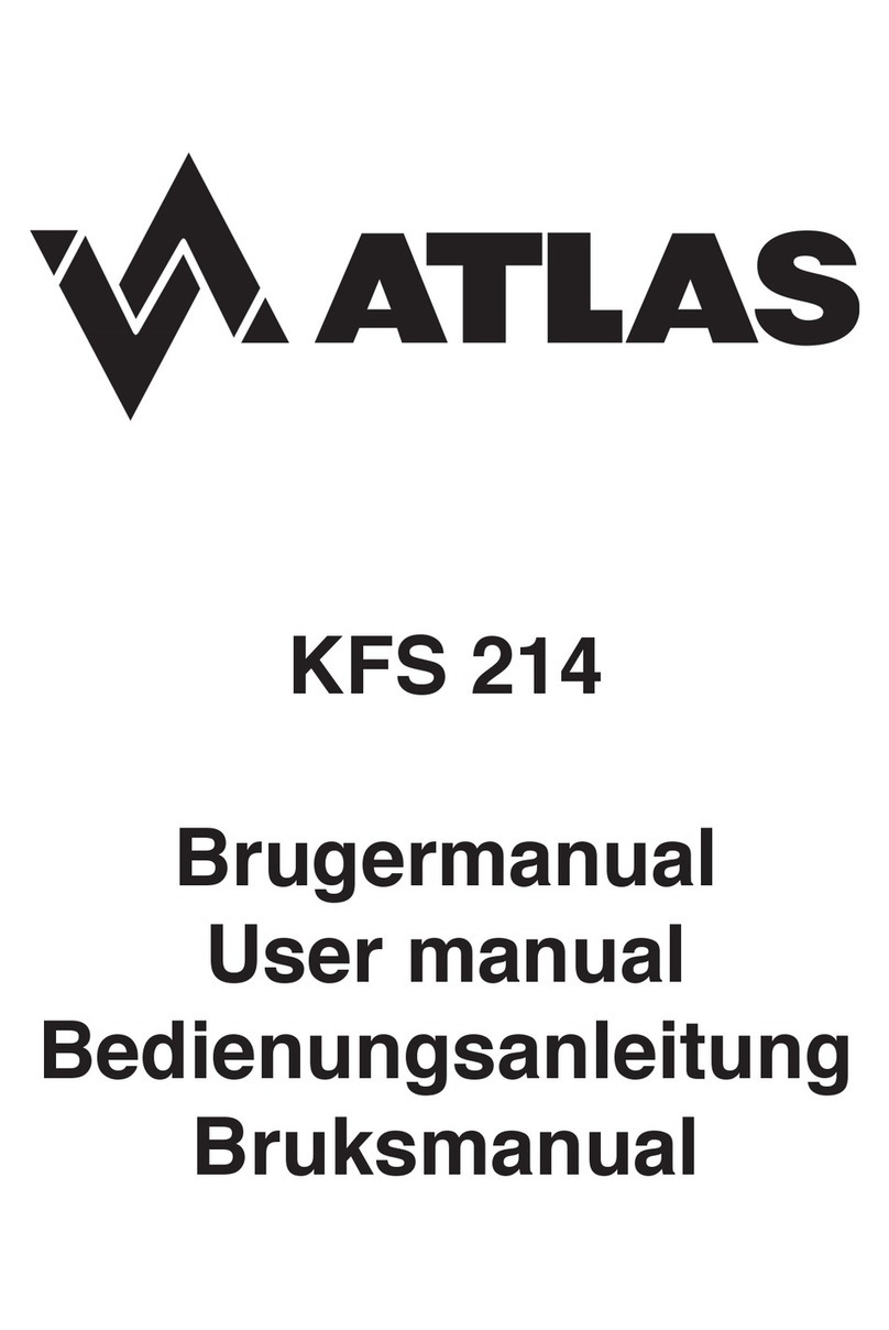Atlas KFS 214 User manual