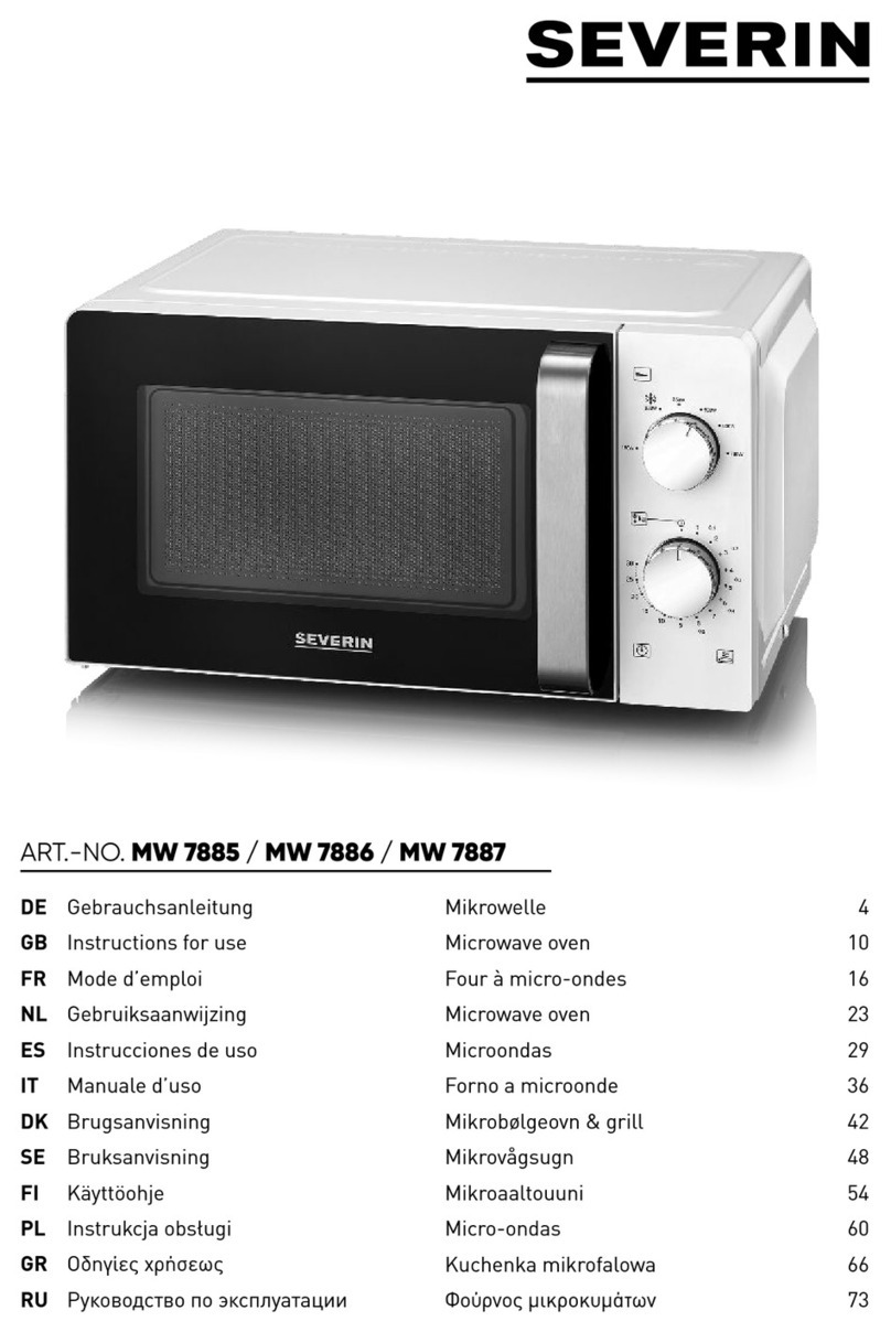 SEVERIN MW 7885 User manual