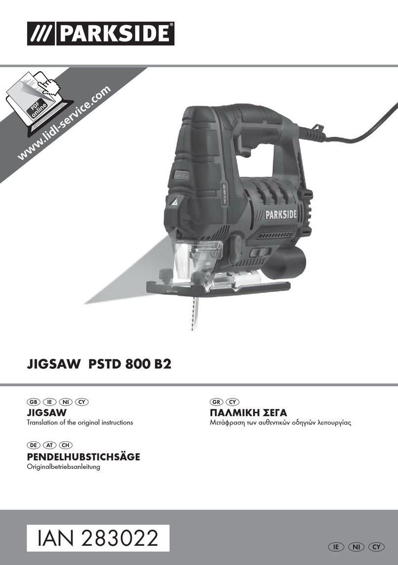 Parkside 283022 Translation of the original instructions Parkside 283022 Translation of the original instructions