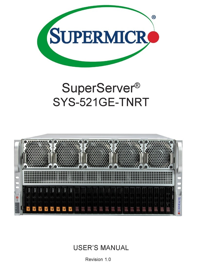 Supermicro SuperServer SYS-521GE-TNRT User manual