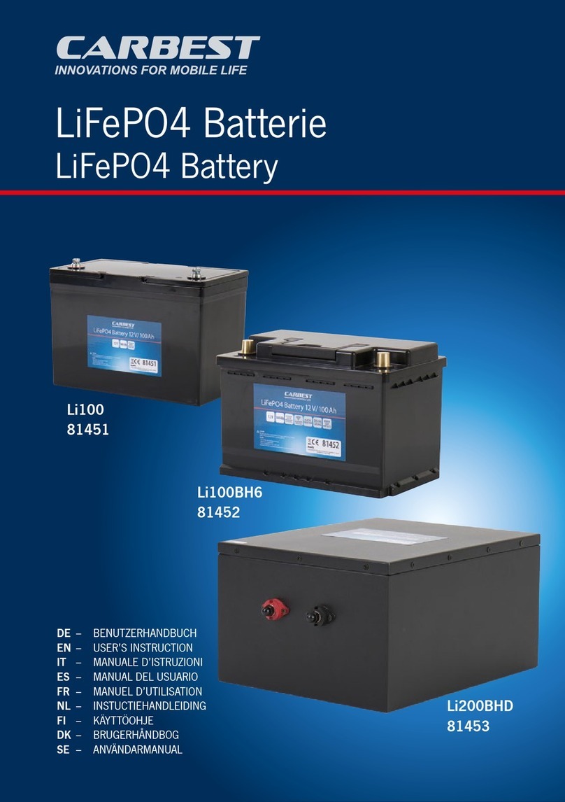Carbest Li100 User instruction