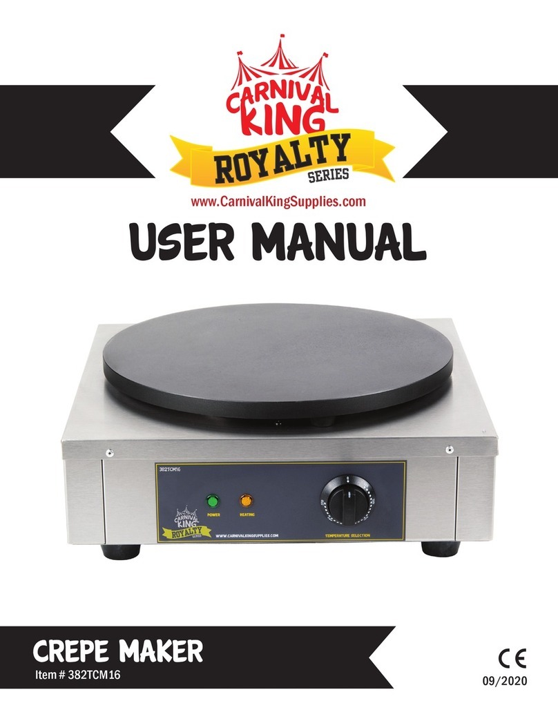 Carnival King ROYALTY 382TCM16 user manual
