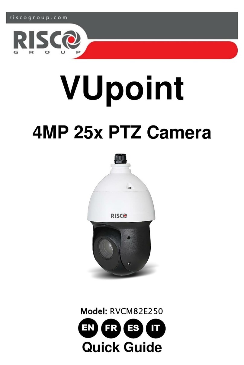 Risco VUpoint RVCM82E250 User manual
