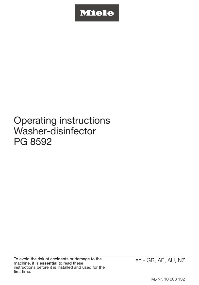 Miele PG 8592 User manual