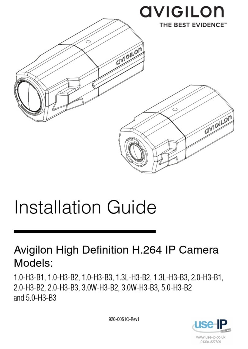 Avigilon 1.0-H3-B2 installation guide